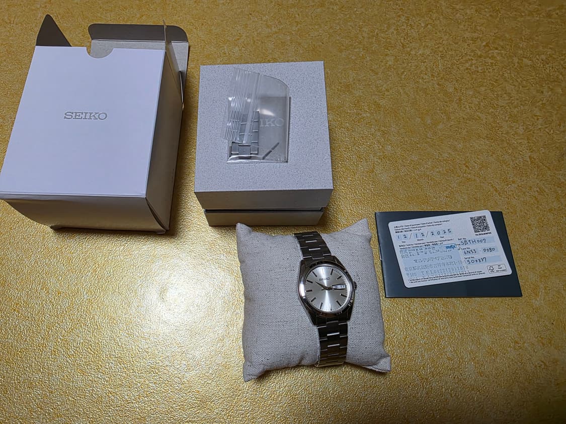 세이코 SBTH007 샴페인골드 판매 상품이미지1