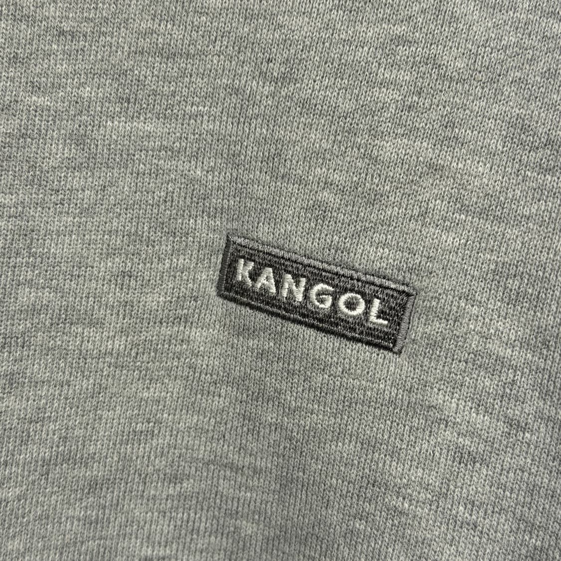 캉골 스몰로고 오버사이즈 맨투맨 스웻셔츠 L-XL 그레이 상품이미지3