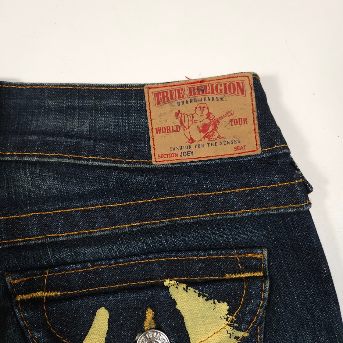 트루릴리전 로우라이즈 부츠컷 데님팬츠  상품이미지4