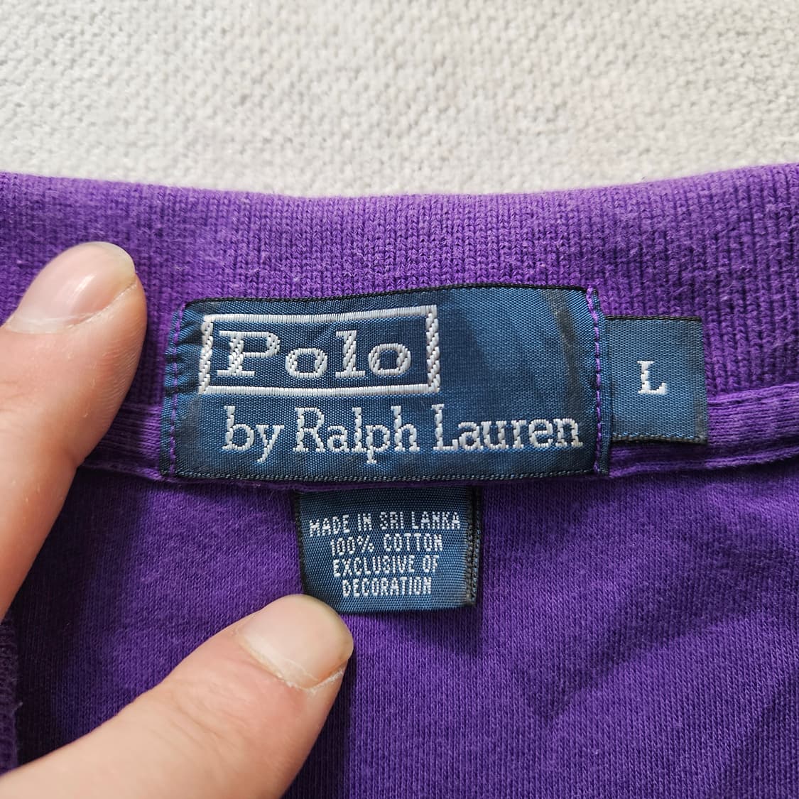 L 폴로랄프로렌 카라 반팔 티셔츠 0313Y 상품이미지3