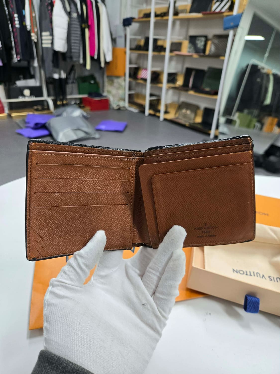 [정품] 루이비통 모노그래 반지갑 상품이미지6