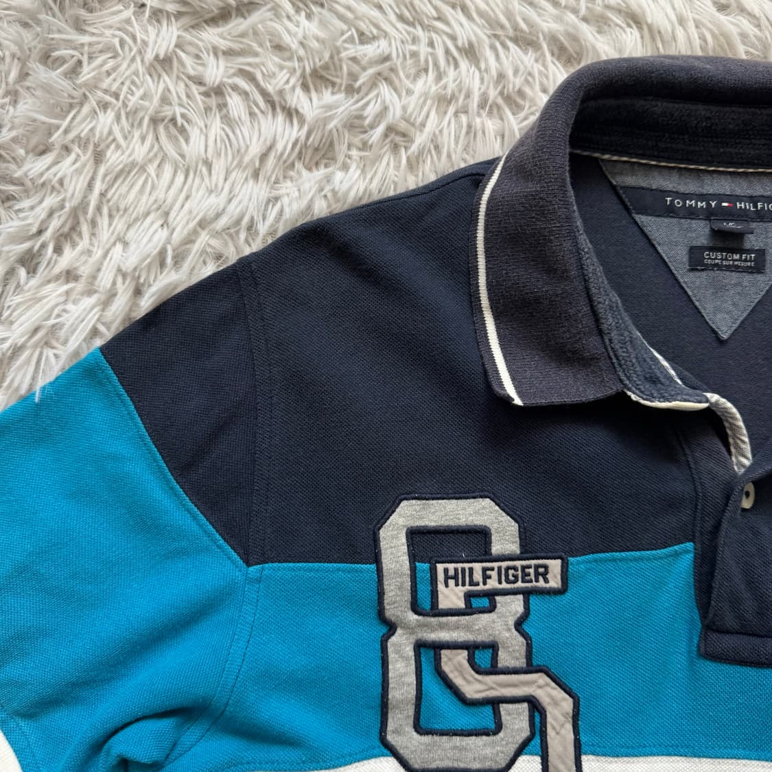 TOMMY HILFIGER 일본빈티지 카라티 타미힐피거 L 100 상품이미지1