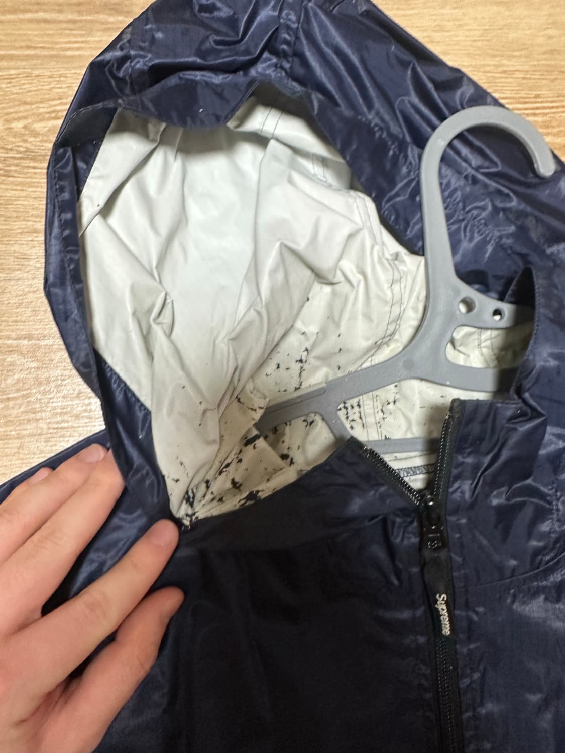 슈프림 바람막이 아노락 XL 네이비 상품이미지2