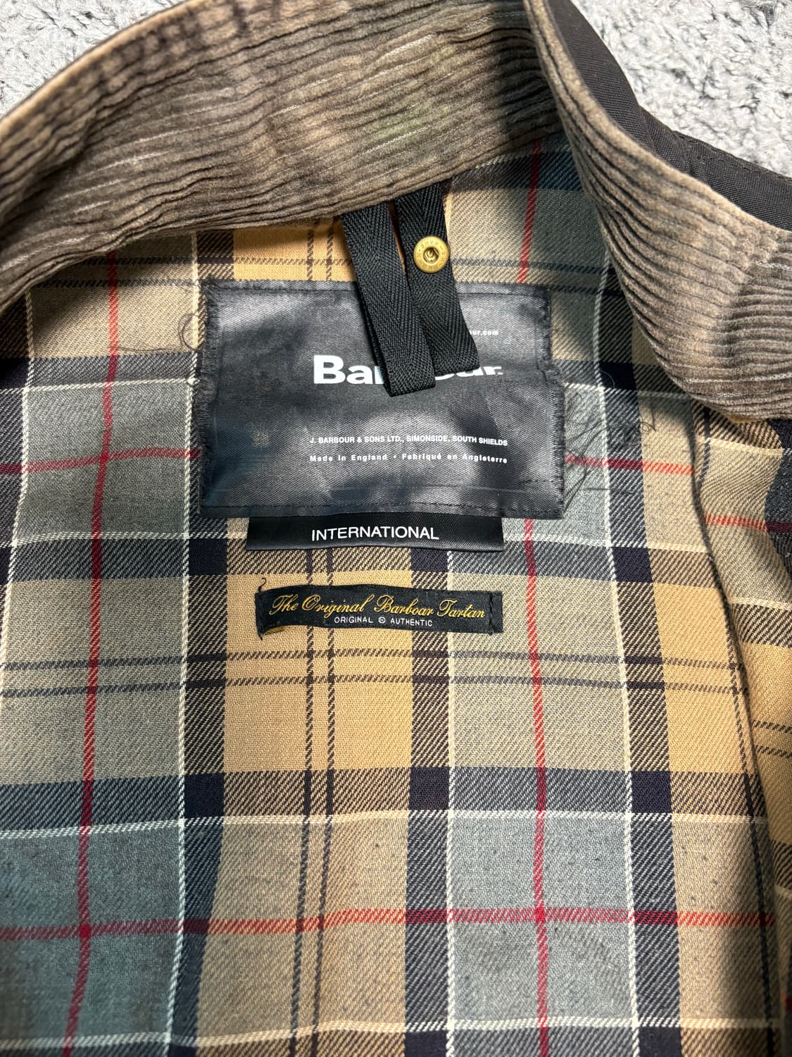 바버 인터네셔널 자켓 상품이미지2