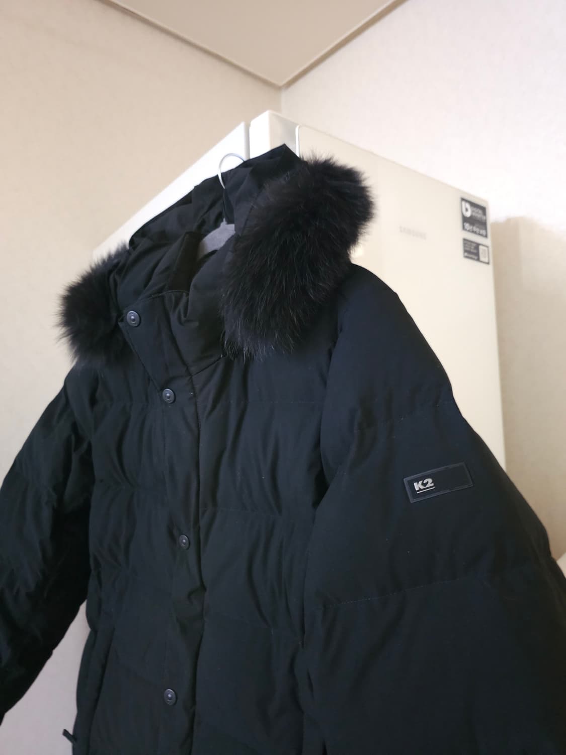 K2 여자 구스다운 폭스퍼 패딩 105 상품이미지3