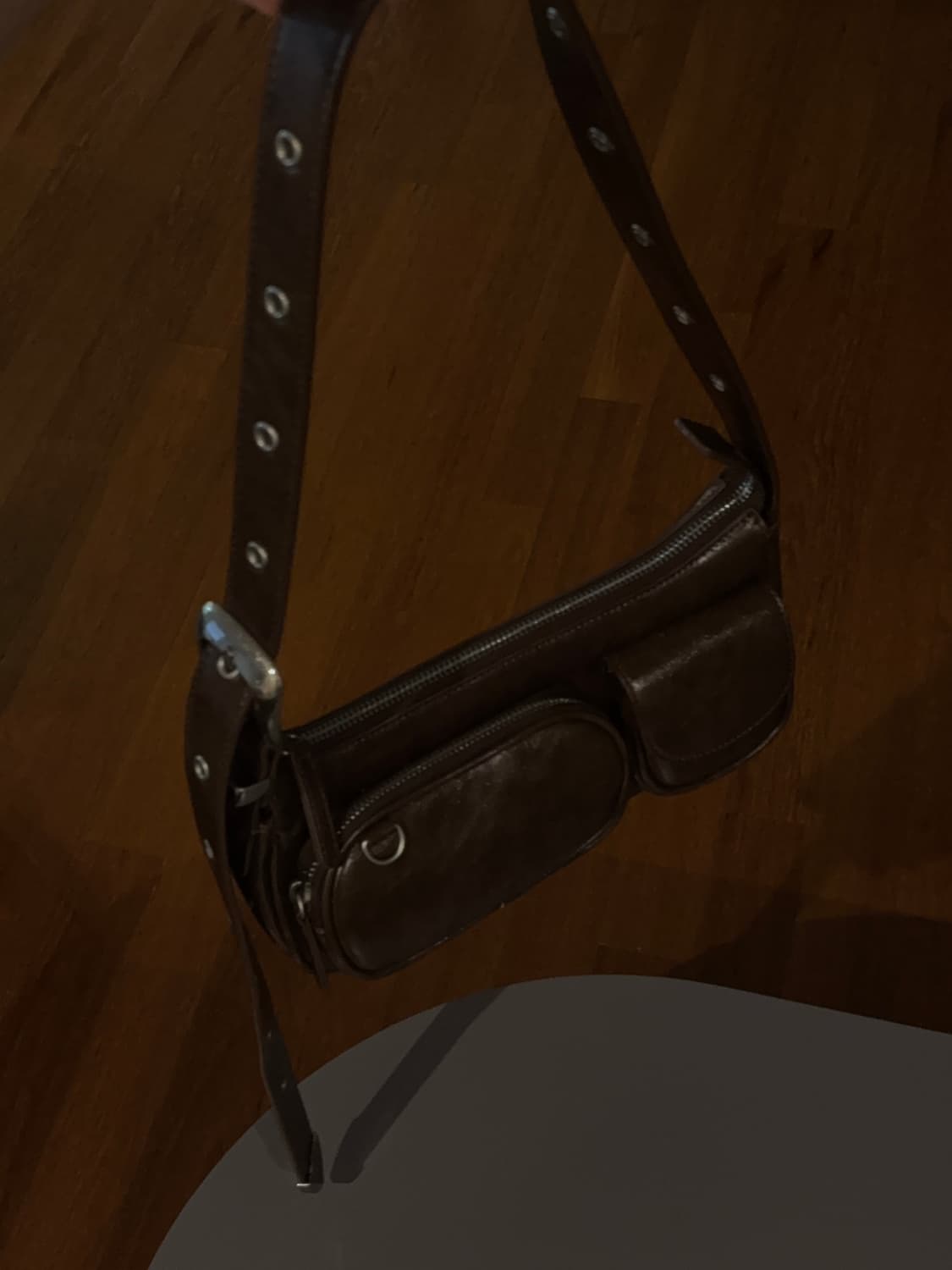 파인드카푸어 벨티 포켓백 브라운 상품이미지4