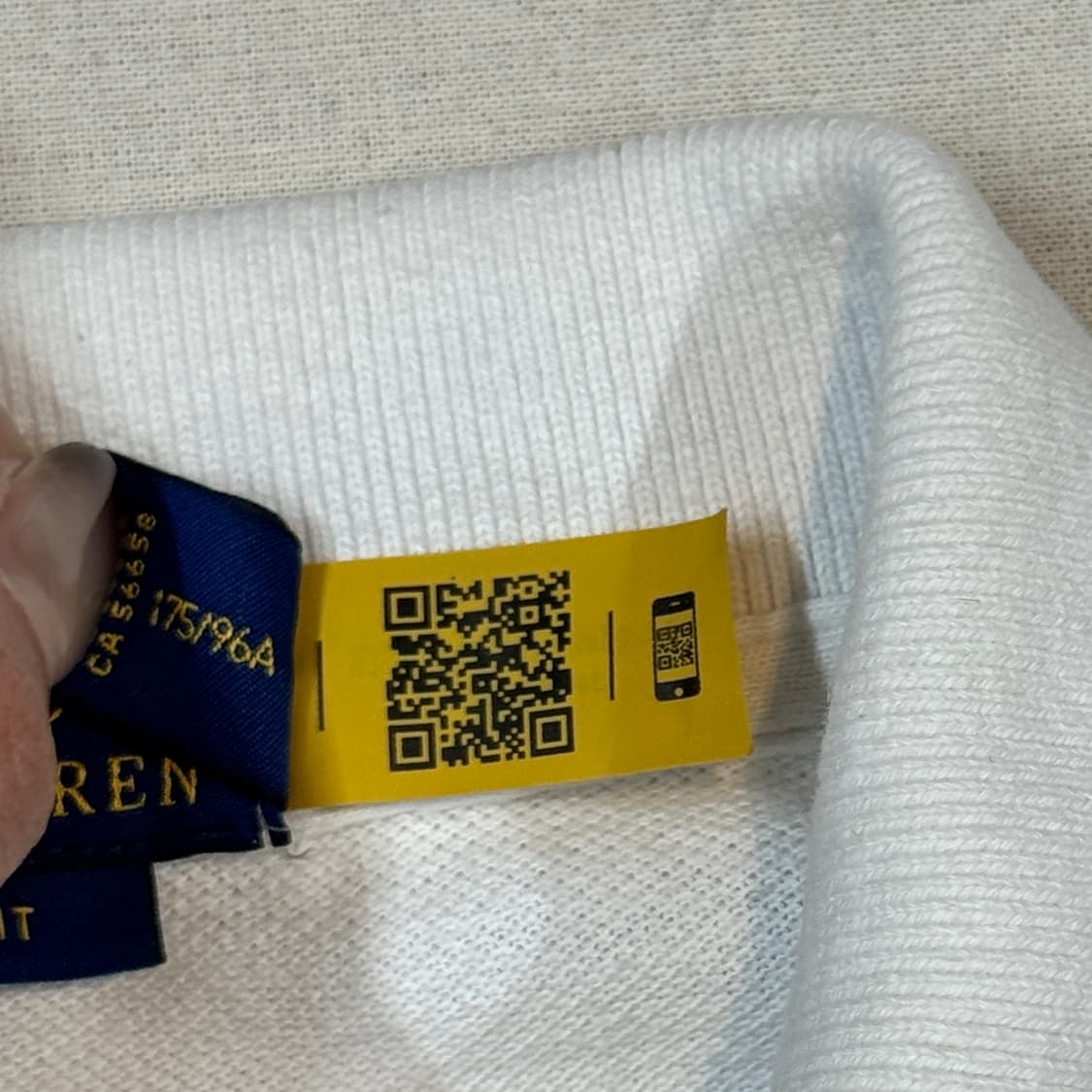 M) 폴로 랄프로렌 클래식핏 반팔 카라티 PK 신형 큐알탭 상품이미지7