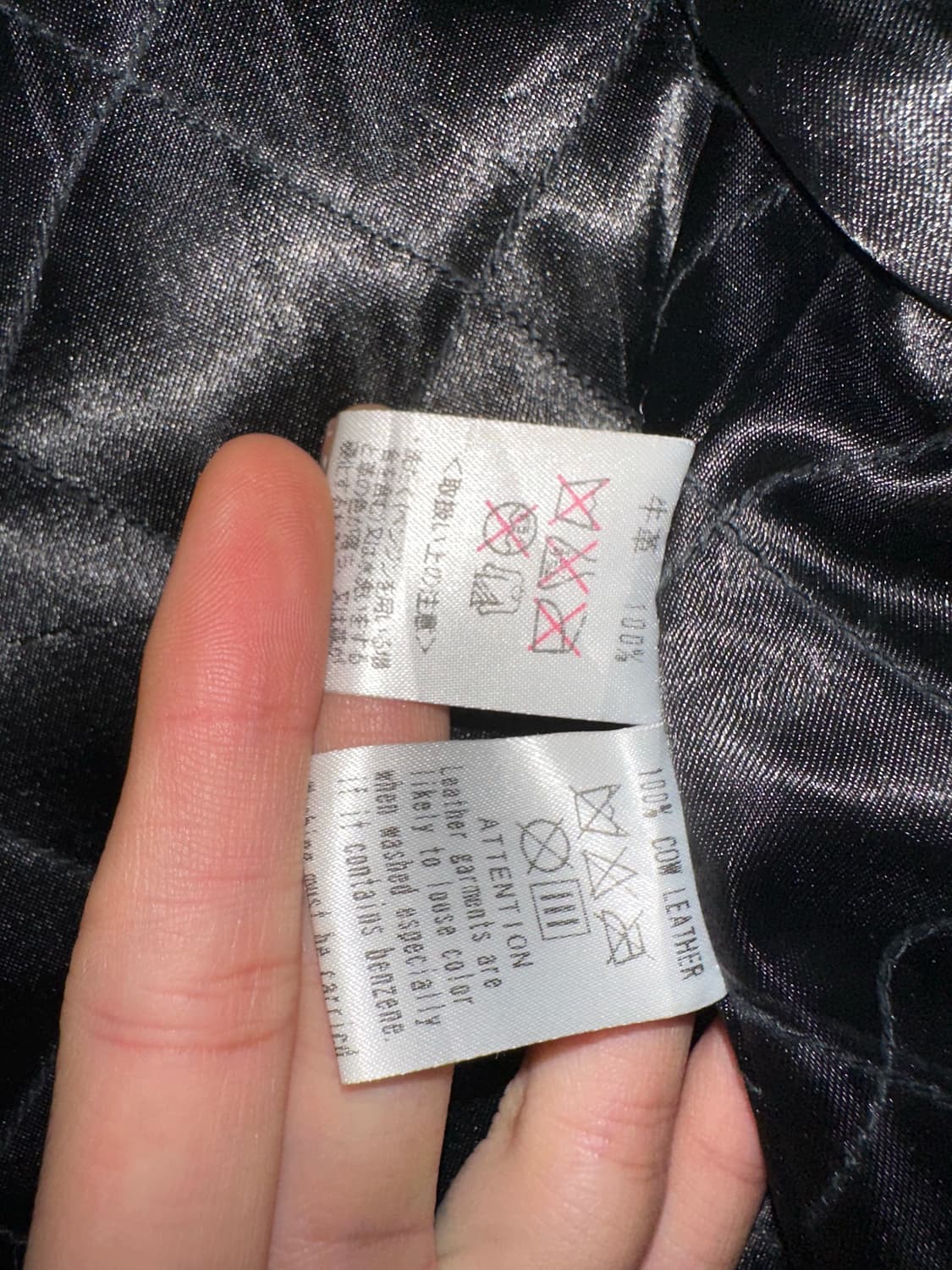 FASTLANE 가죽 라이더 자켓 상품이미지10