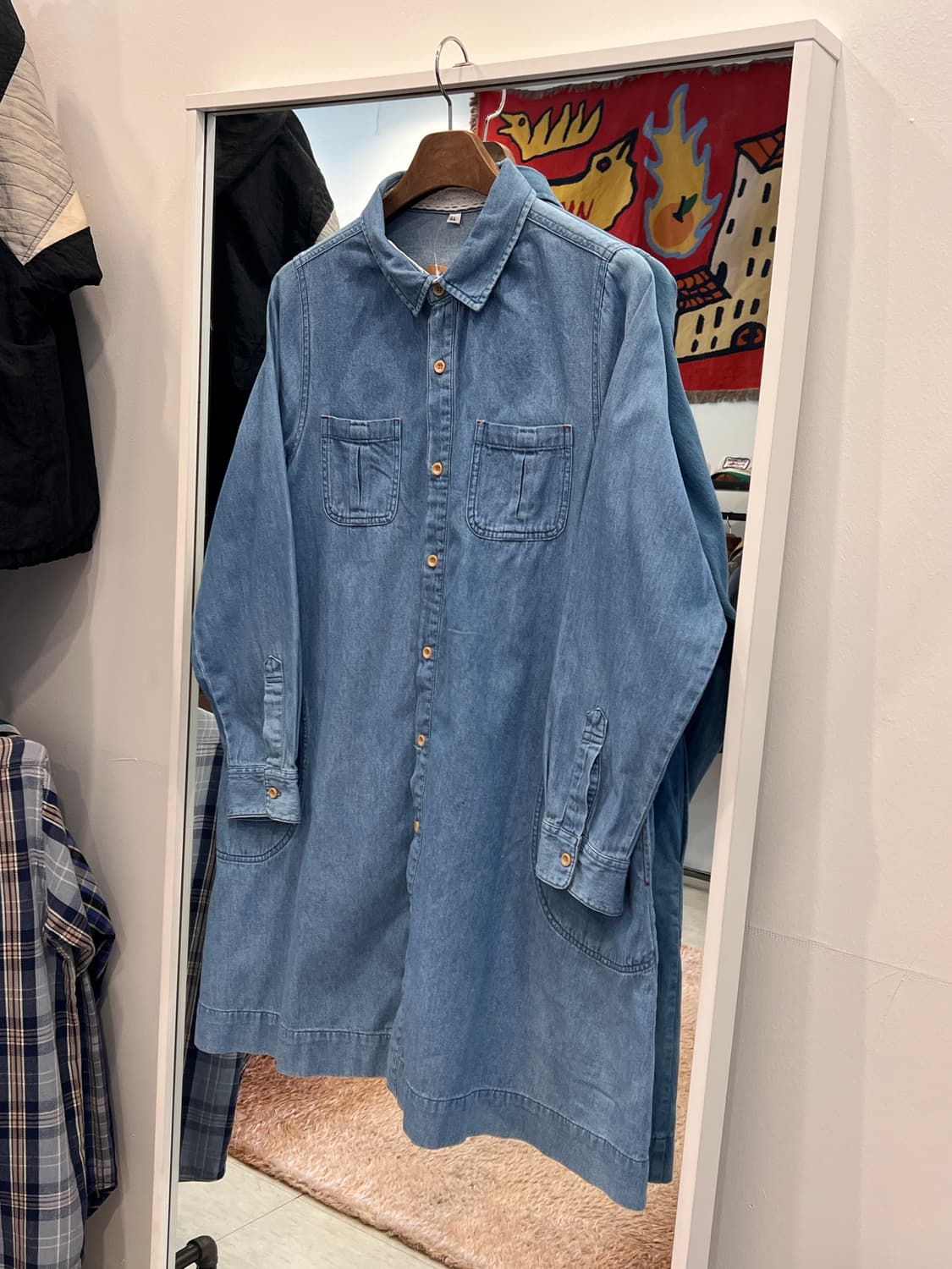 Vtg 빈티지 데님 원피스 상품이미지1
