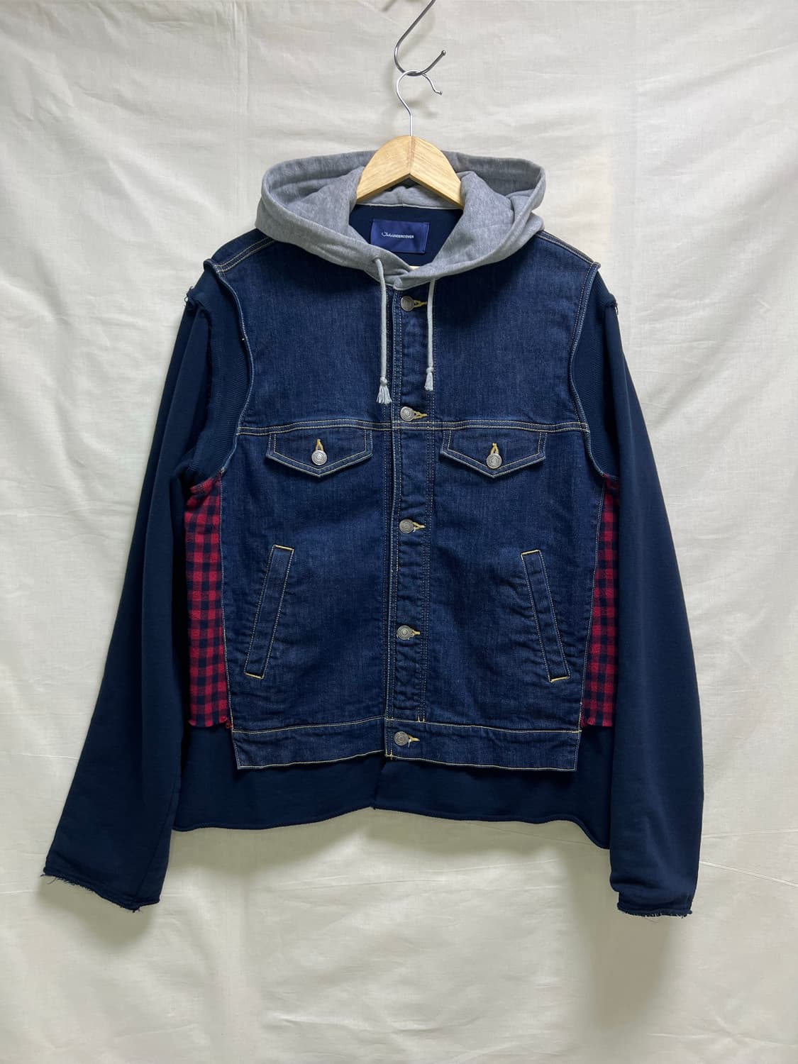 존 언더커버 19SS 도킹 레이어드 데님자켓 상품이미지1