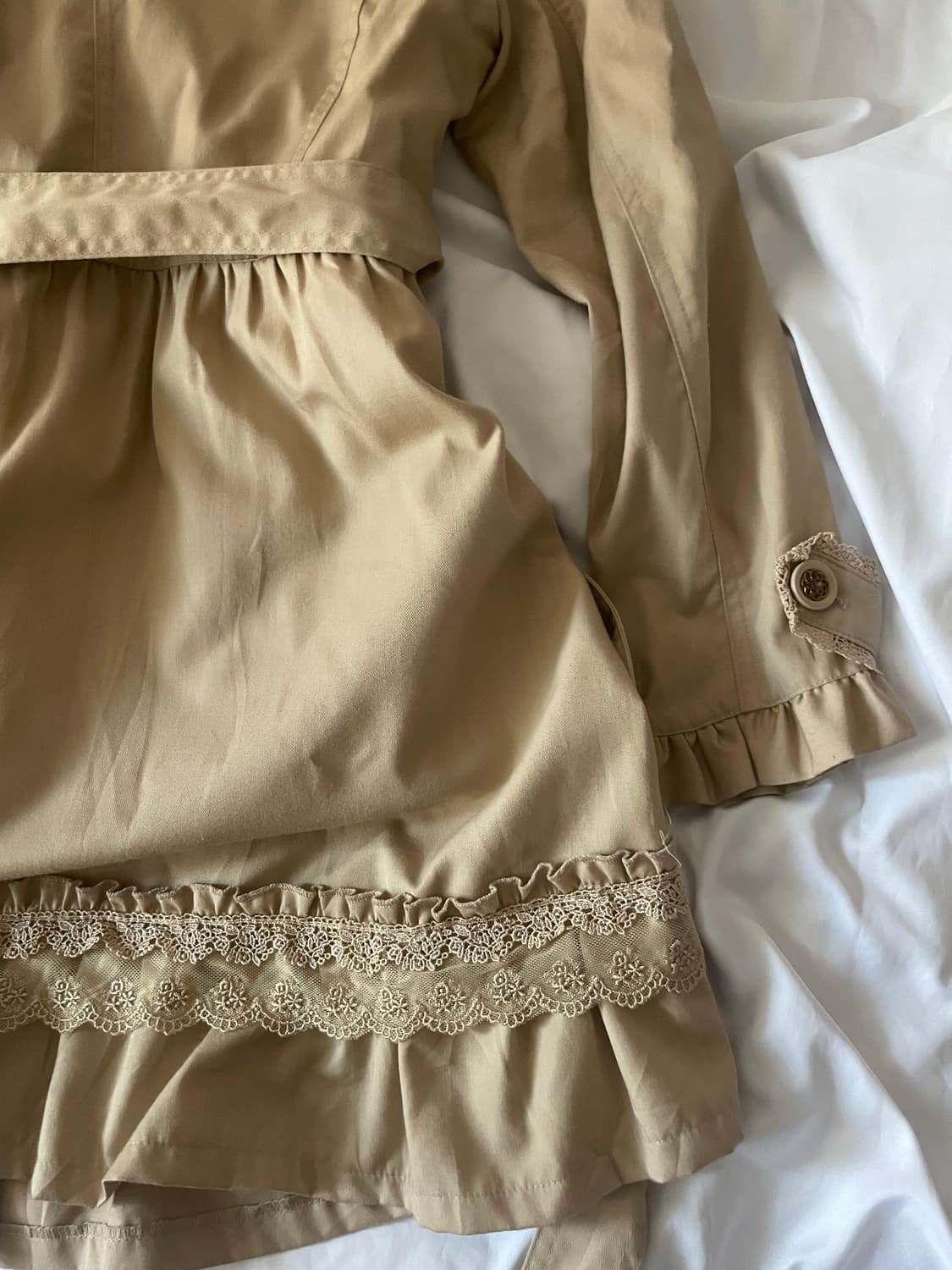 액시스팜 갸루 모리 레이스 코트 상품이미지6