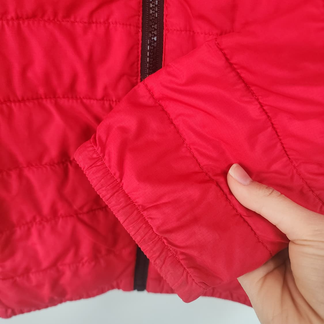 폴로 랄프로렌 아동 레드 패딩 점퍼 상품이미지4