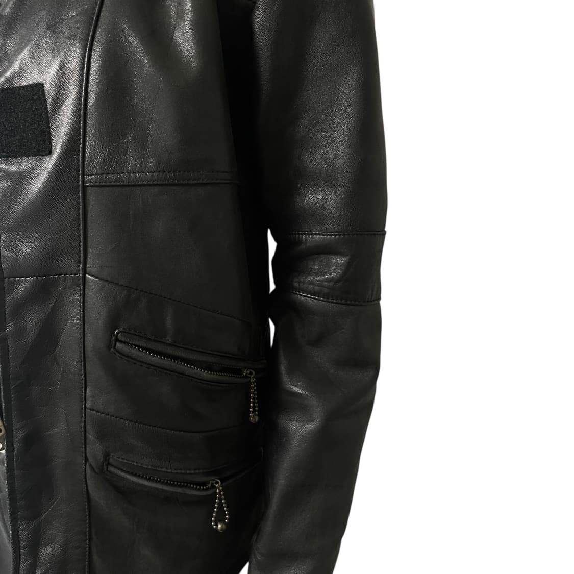 military leather jacket 상품이미지4