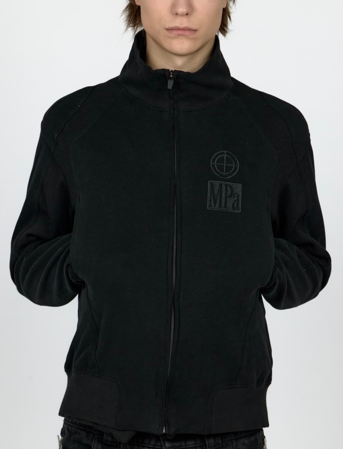 플라스틱프로덕트 contrast zipped jacket 상품이미지1