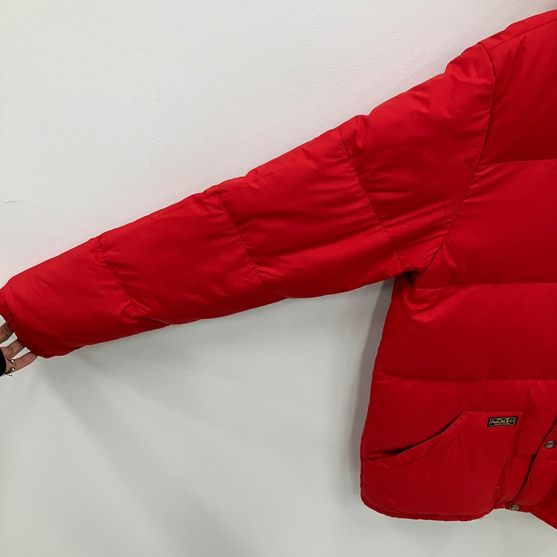 폴로 랄프로렌 레드 다운 패딩 점퍼 XL 상품이미지4