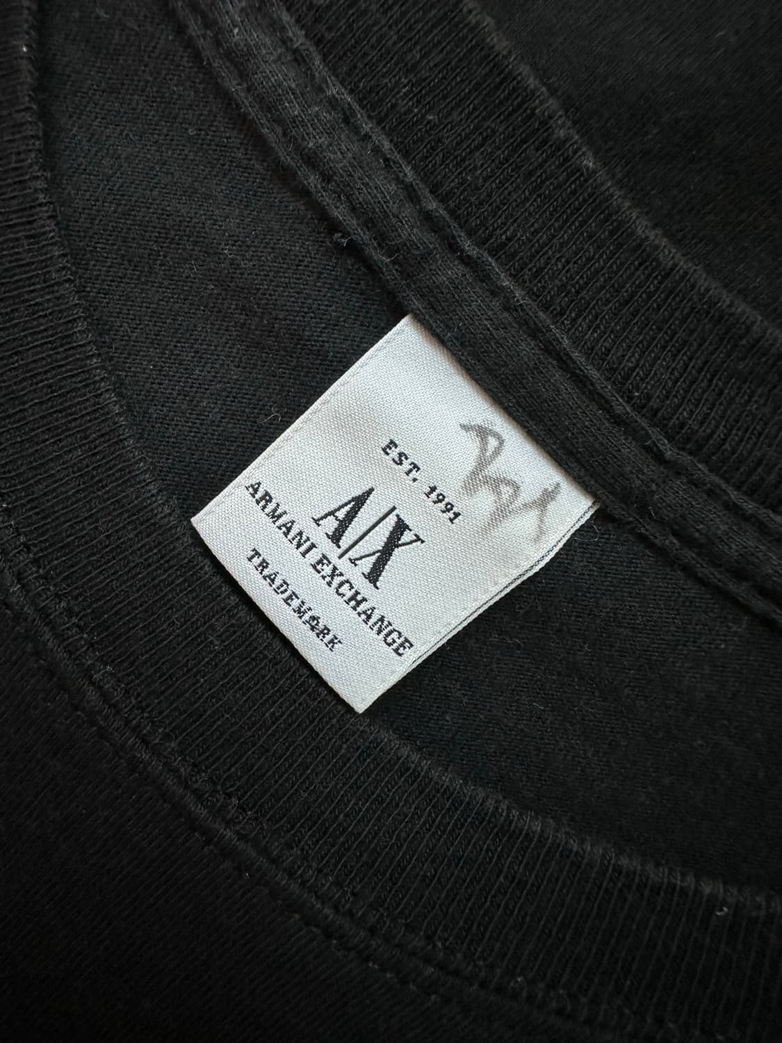 아르마니 익스체인지 빅로고 반팔 티셔츠 XL 상품이미지4