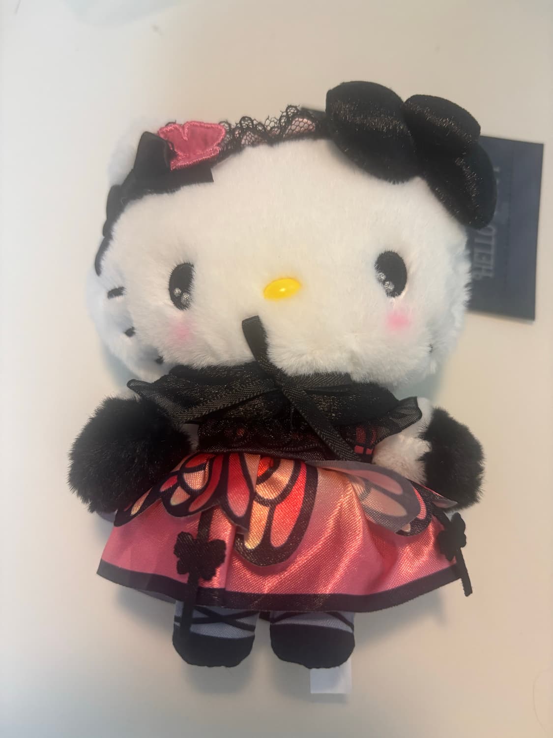 산리오 버터플라이 나비 헬로키티 마스코트 인형 키링 상품이미지1