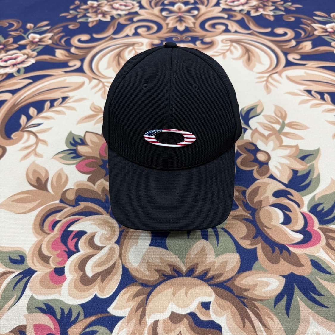 오클리 OAKLEY 성조기 볼캡(블랙) 상품이미지1
