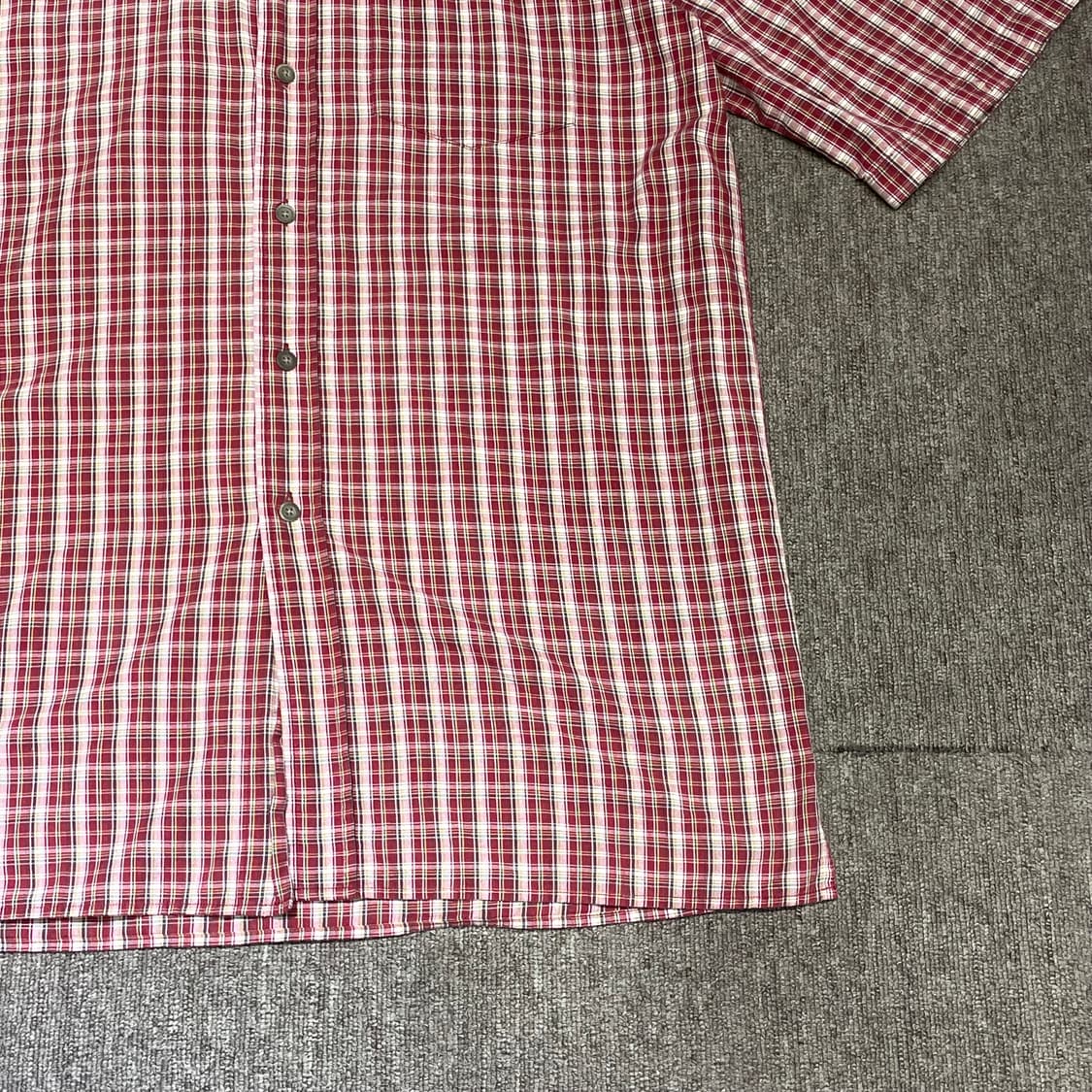 (M) Dickies 디키즈 체크 반팔 셔츠 상품이미지5