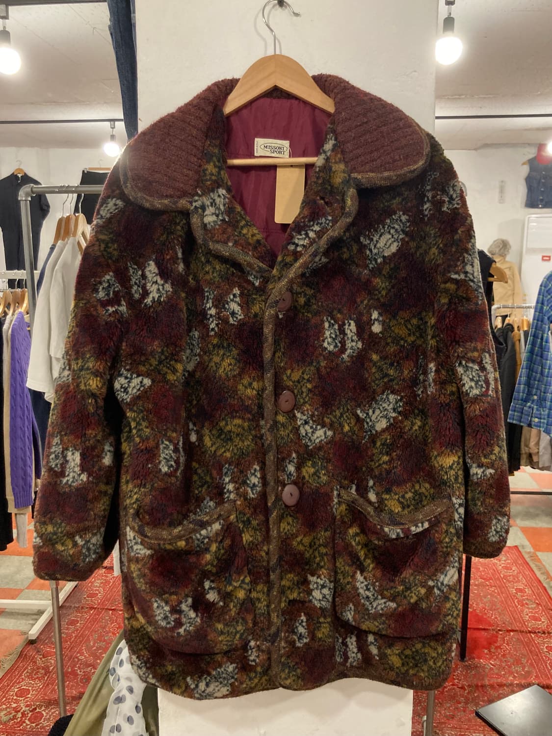 미쏘니 퍼자켓 상품이미지2