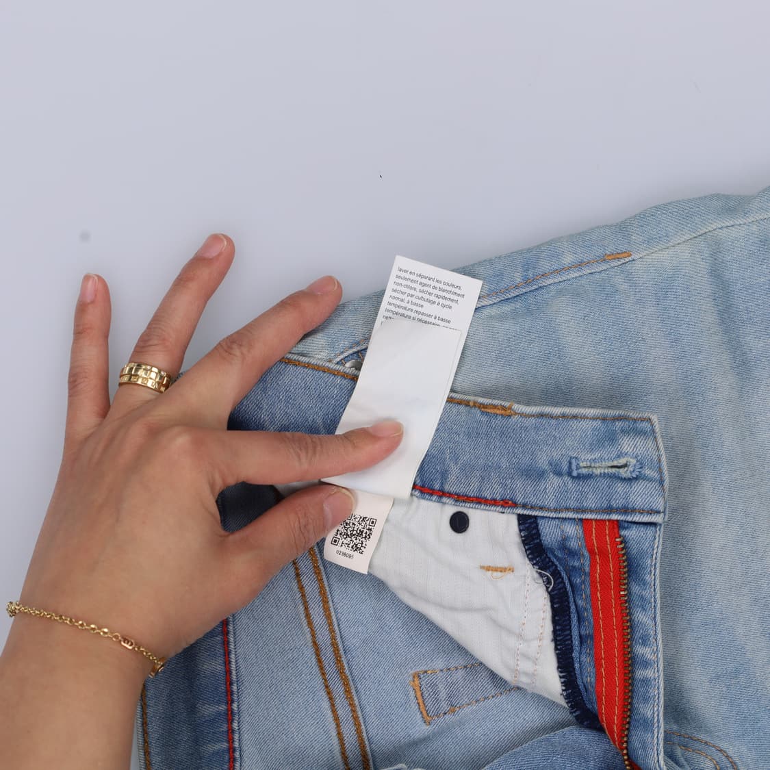 2 타미힐피거 연청 데님팬츠 0331H1 상품이미지5