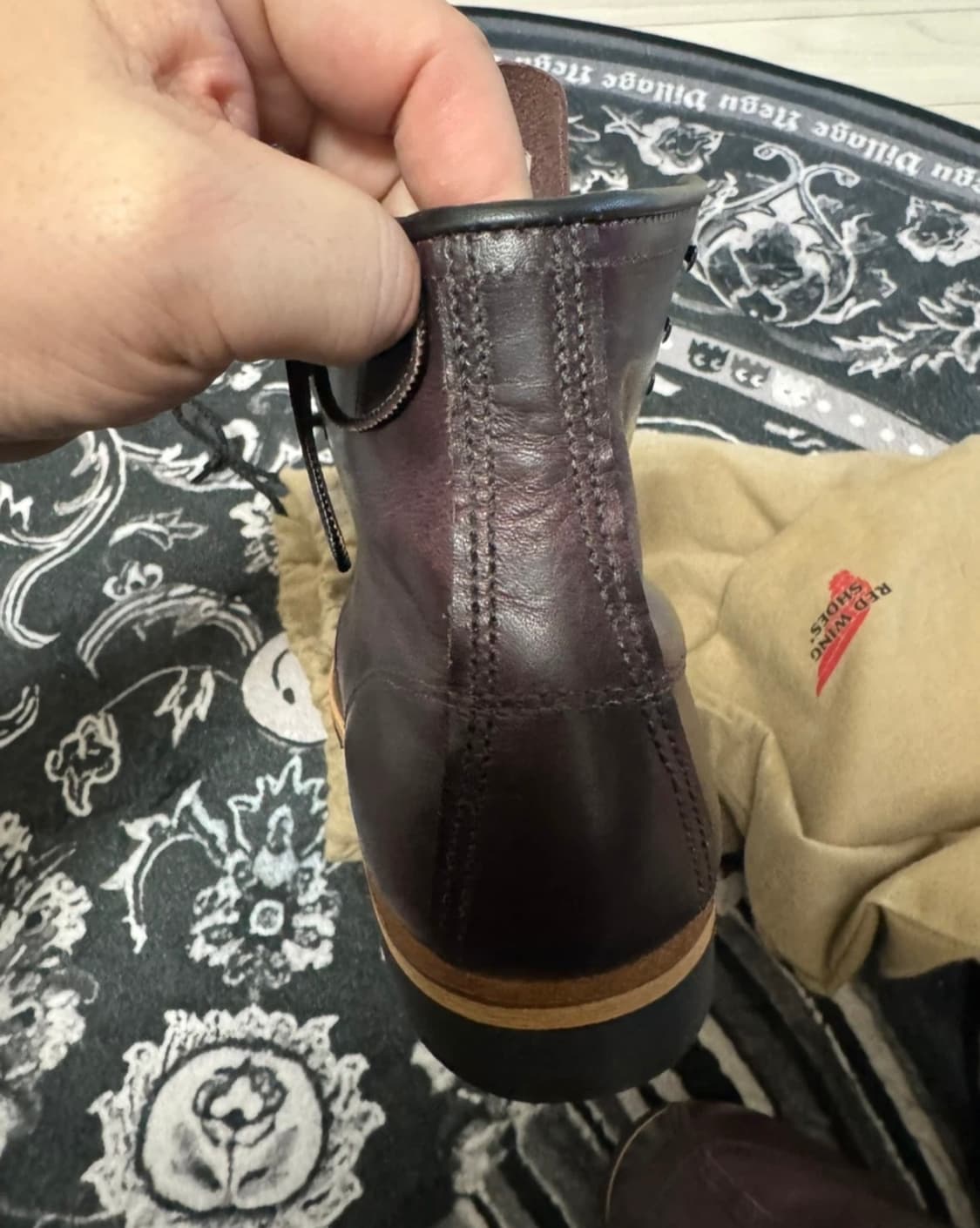 레드윙 9419 벡맨 블랙체리 9d 상품이미지6