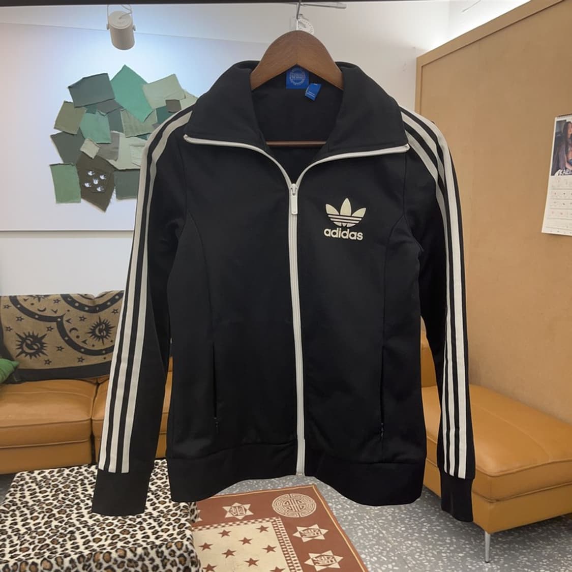 아디다스 빈티지 유로파 오리지널 삼선 져지 집업 95 C09508 상품이미지3