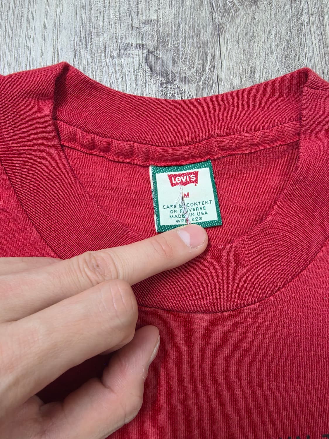 90s 리바이스 반팔 싱글스티치 usa 상품이미지2