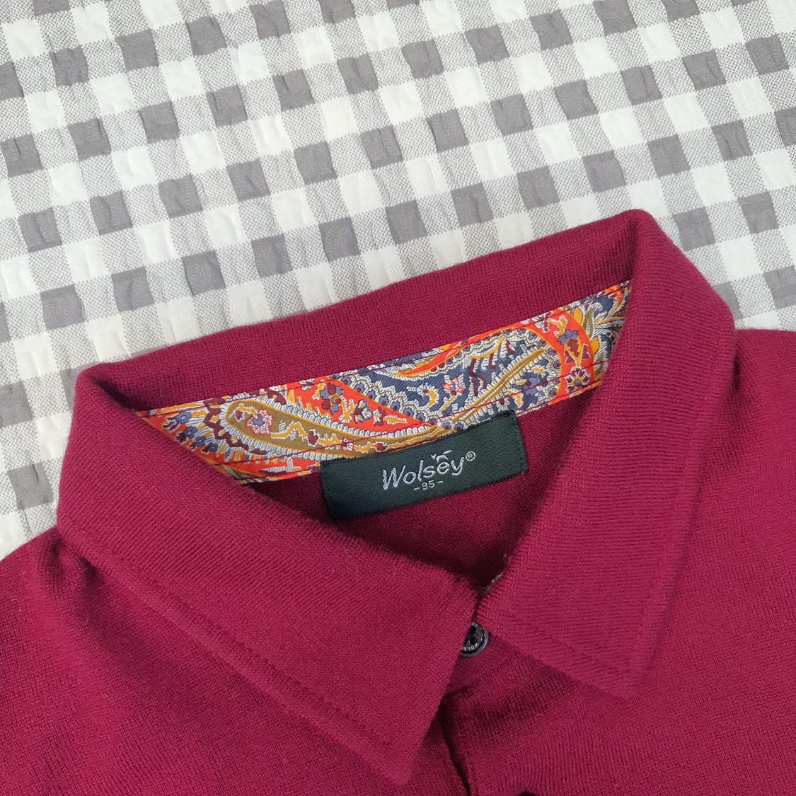 울시 울100 니트 카라티 남자95 상품이미지2