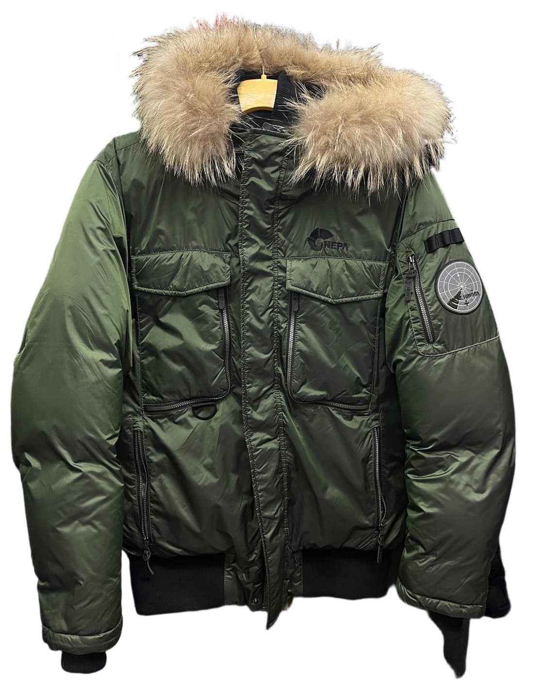 네파 그린 구스패딩 상품이미지1