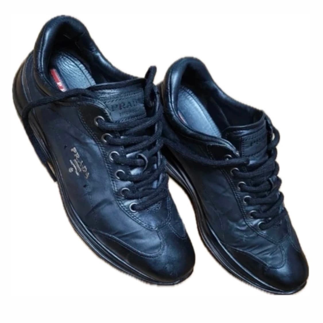 Prada Black Nylon Low Sneakers  상품이미지3