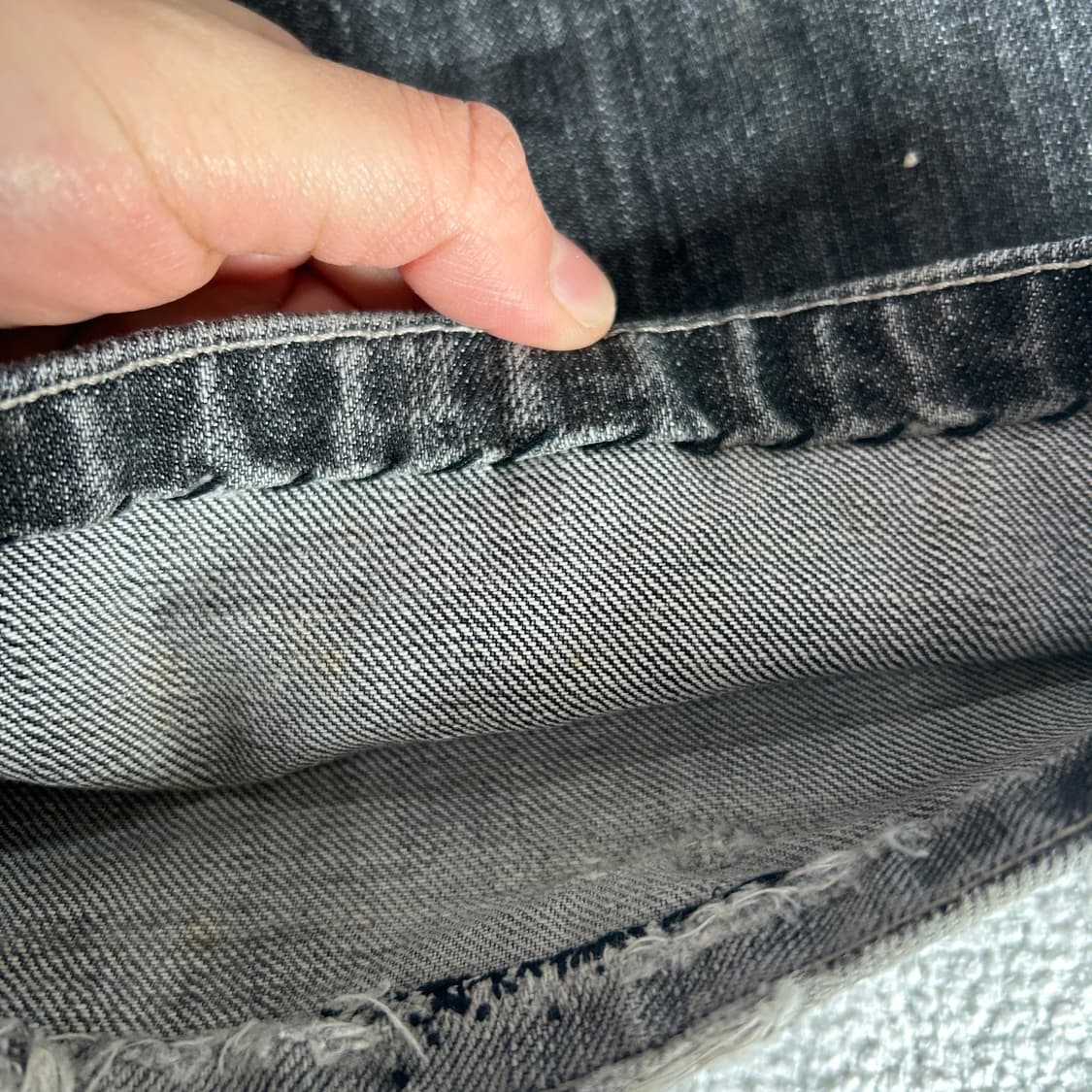 Lee 리 블랙 데님 청바지 33 상품이미지9