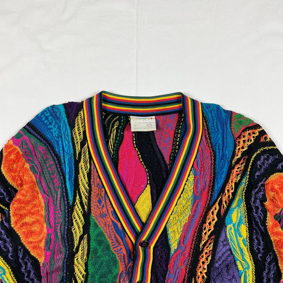 쿠지 쿠기 coogi 케이블 니트 스웨터 가디건 상품이미지2