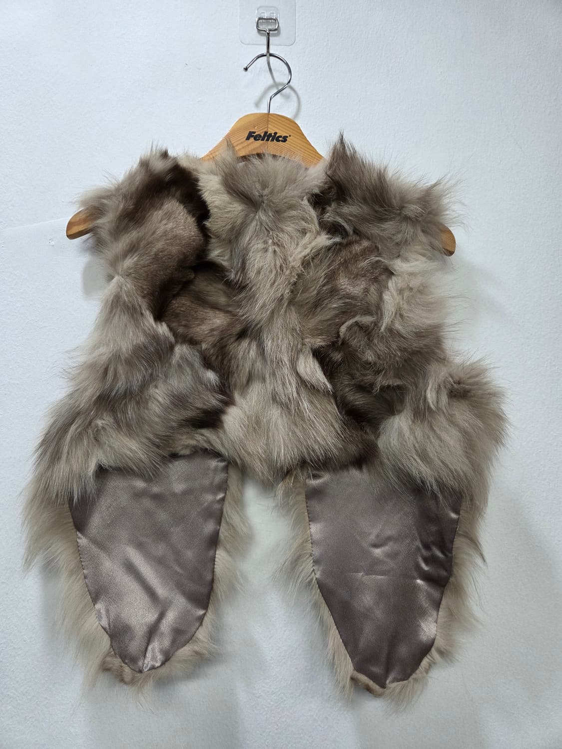 탑걸 폭스퍼 베스트 크롭 숏  S 사이즈 Y2K 올드스쿨 상품이미지4