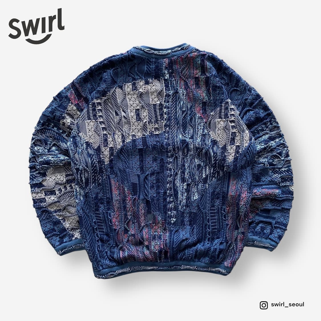 🌊 TUNDRA 3D cable knit 상품이미지2