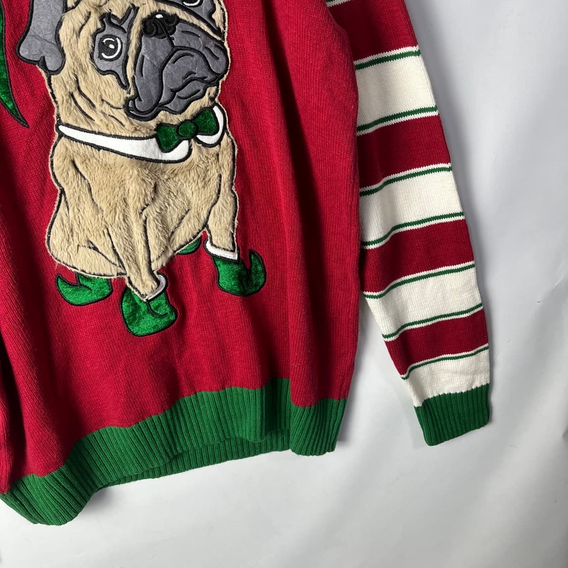 [Ugly Christmas Sweater] 크리스마스 퍼그 니트  상품이미지3