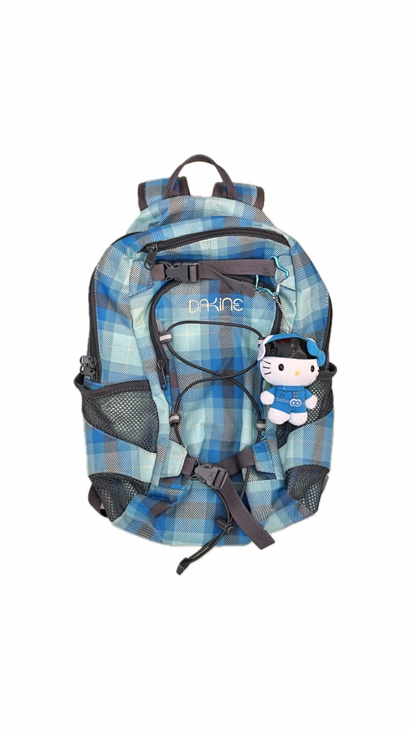 dakine 블루 체크 백팩 🌀 상품이미지1