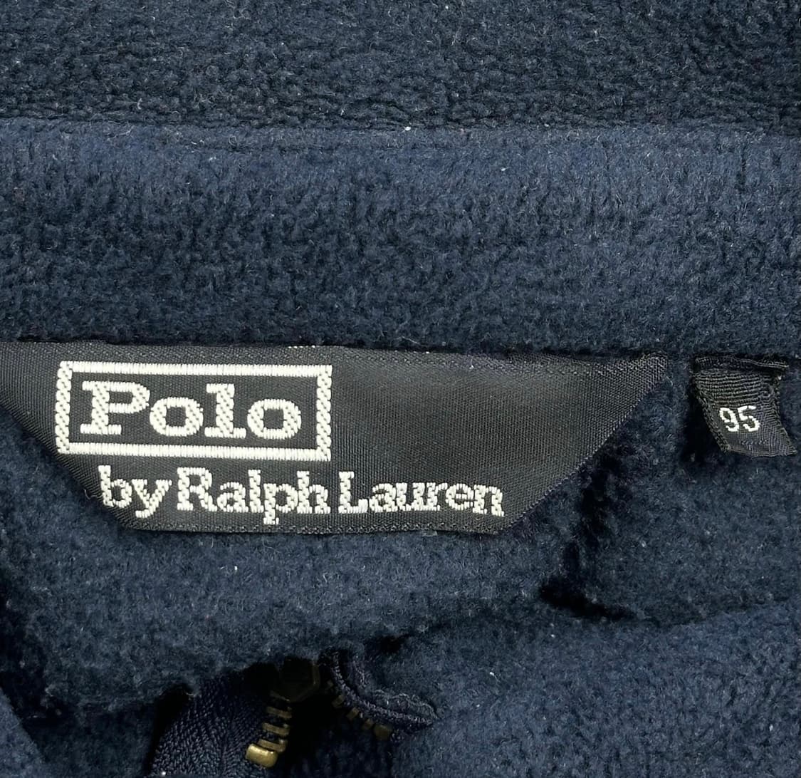 폴로 랄프로렌 포니 네이비 후리스 블루종 자켓 (M) 상품이미지6