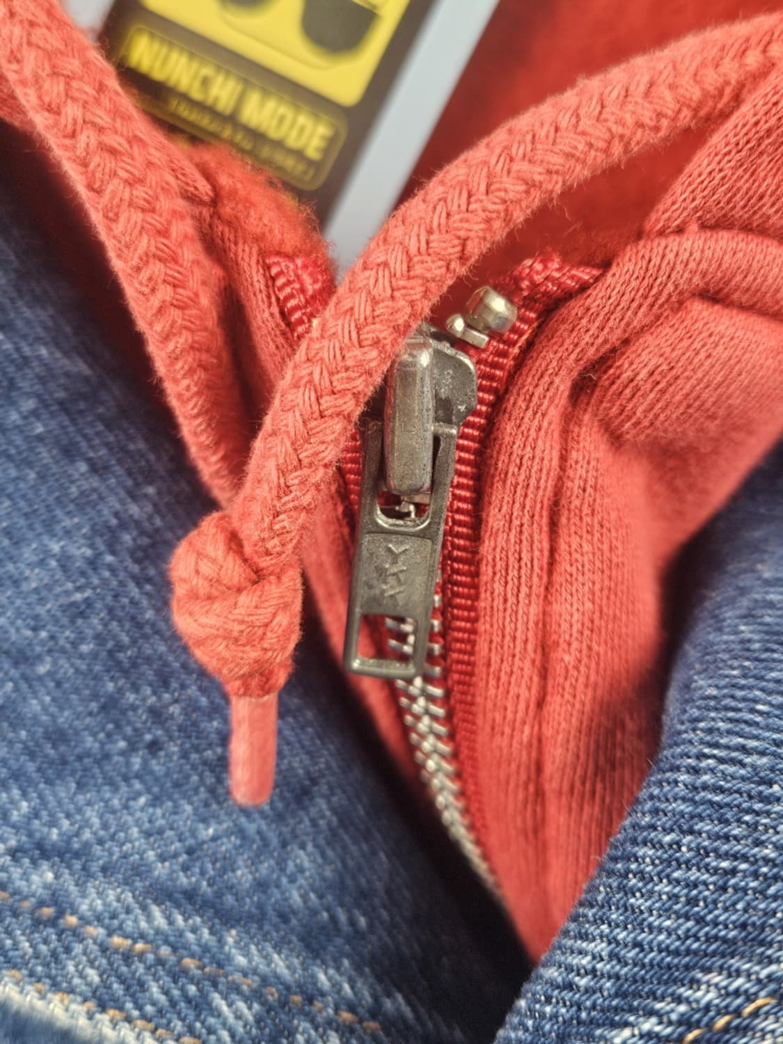 90's 폴로 컨트리 후디 데님 트러커 자켓 ( XL ) / 10582 상품이미지10