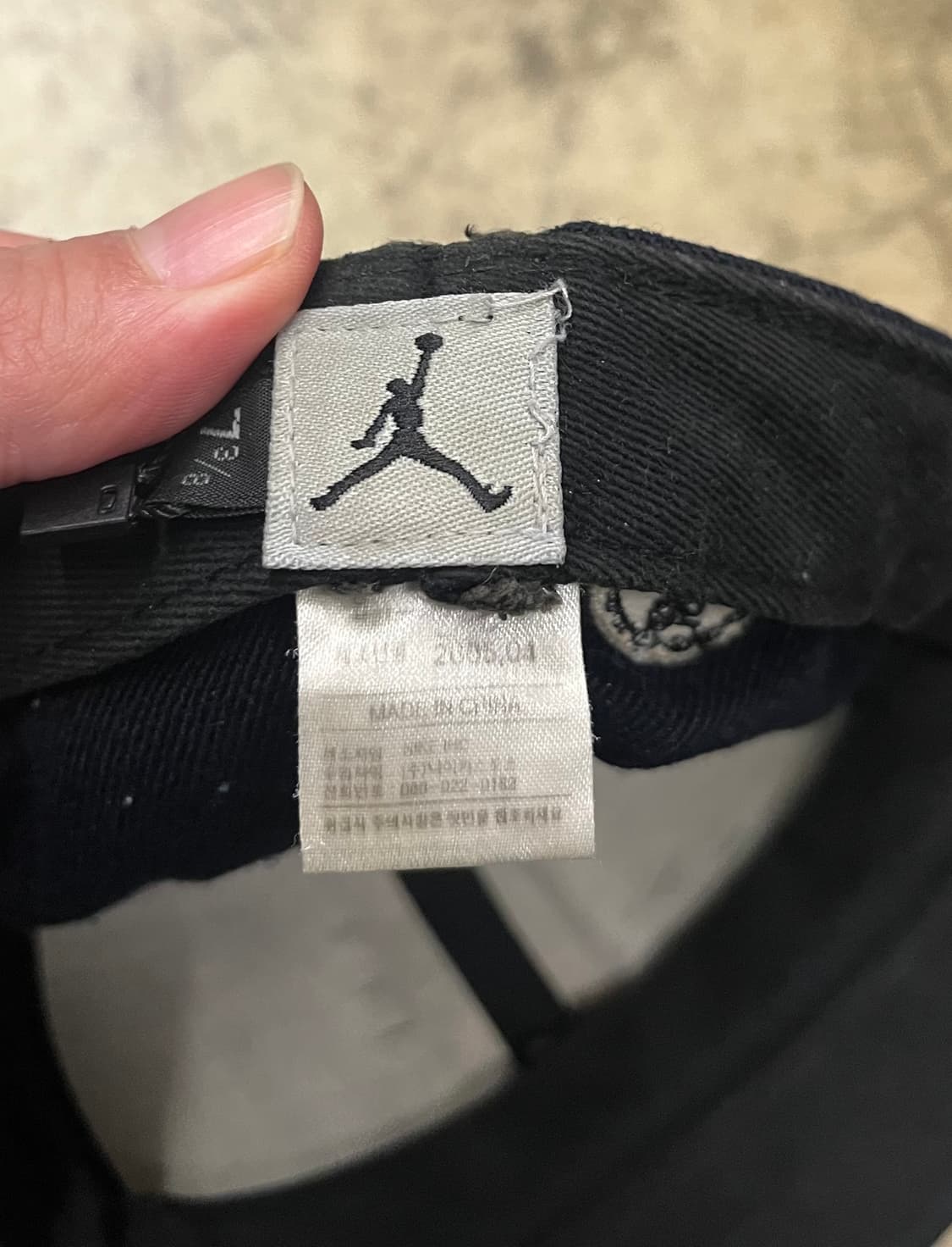 00s 조던 네이비 볼캡 모자 상품이미지7