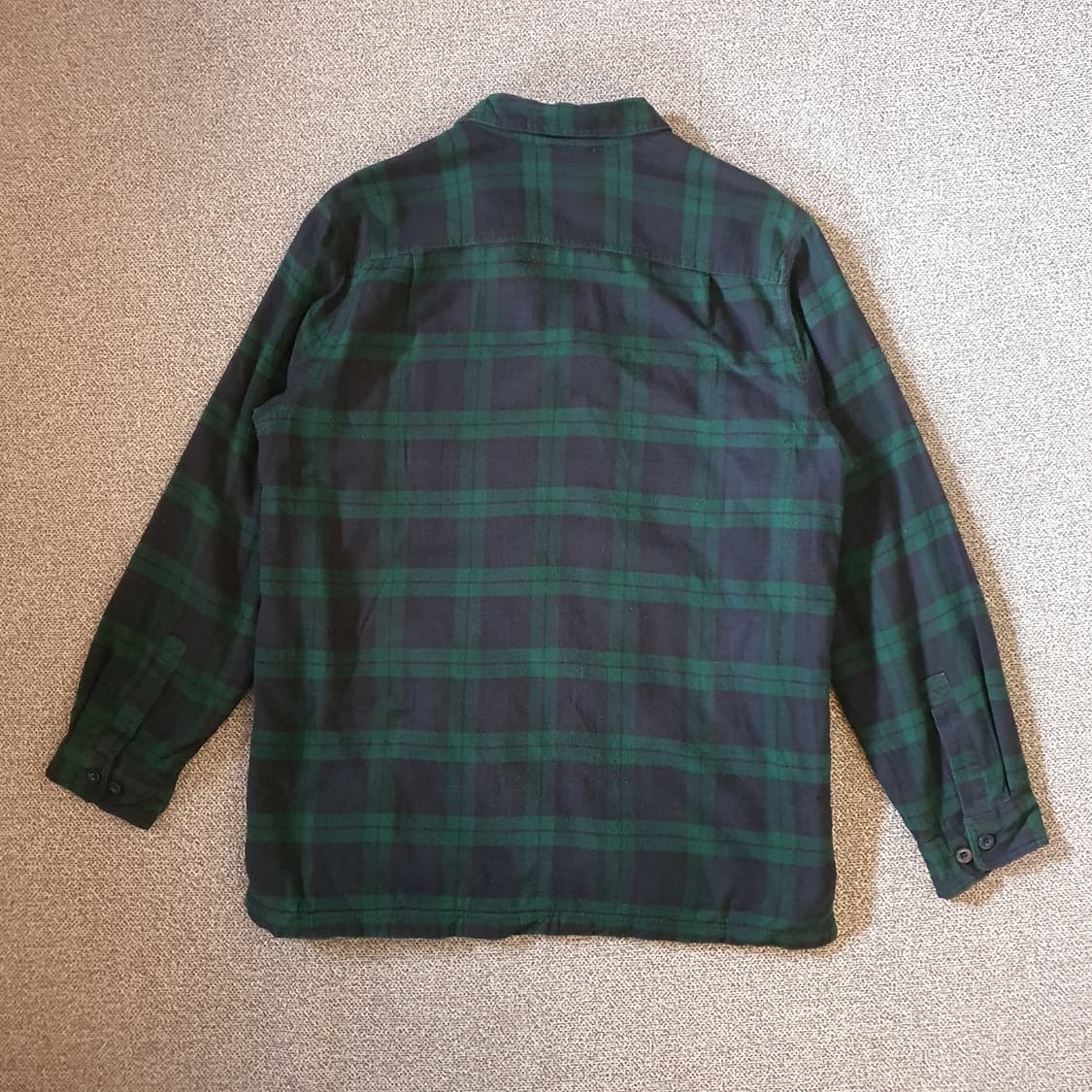 90s엘엘빈 플리스 안감 플란넬 셔츠 자켓 no.55 상품이미지7