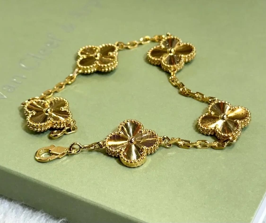 [제작/18K] 반클리프 기요세 팔찌 상품이미지2