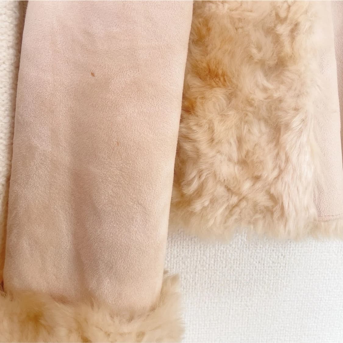 리즈리사 무스탕 자켓 히메갸루 라떼갸루 모리걸 상품이미지3