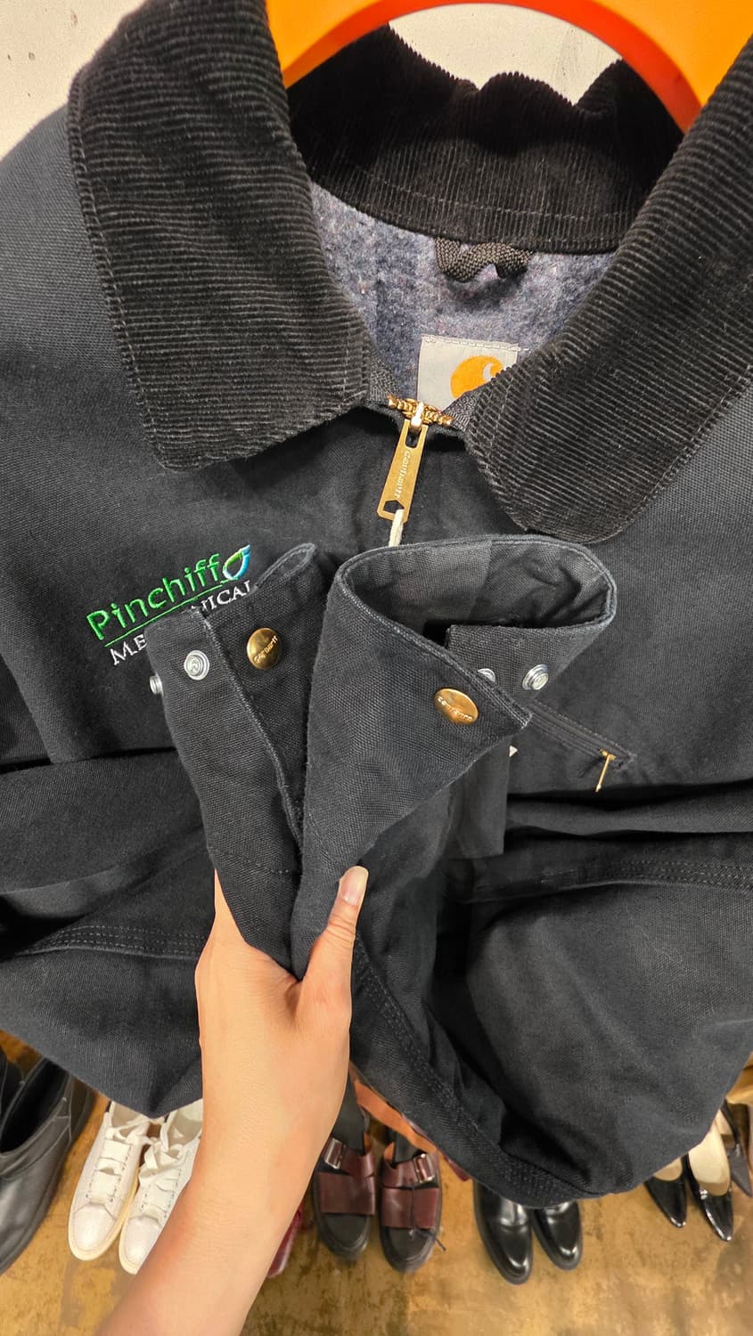 18s USA 칼하트 J001-BLK 디트로이트 자켓 XL 상품이미지7