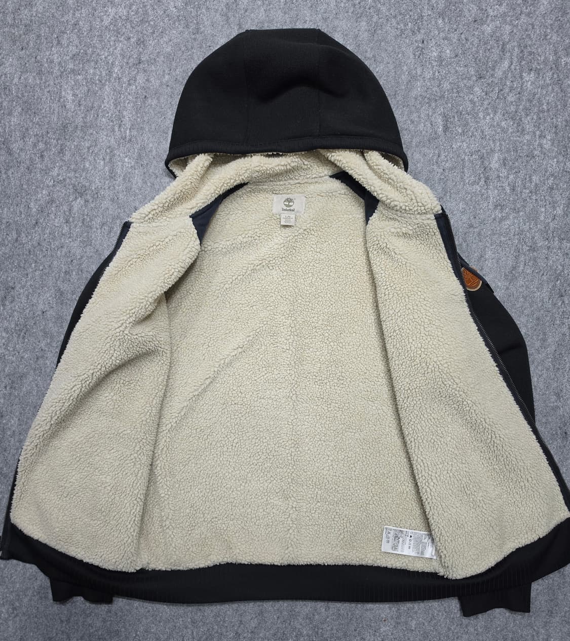 팀버랜드 웰즈 리버 양털 안감 후드집업 L 상품이미지3