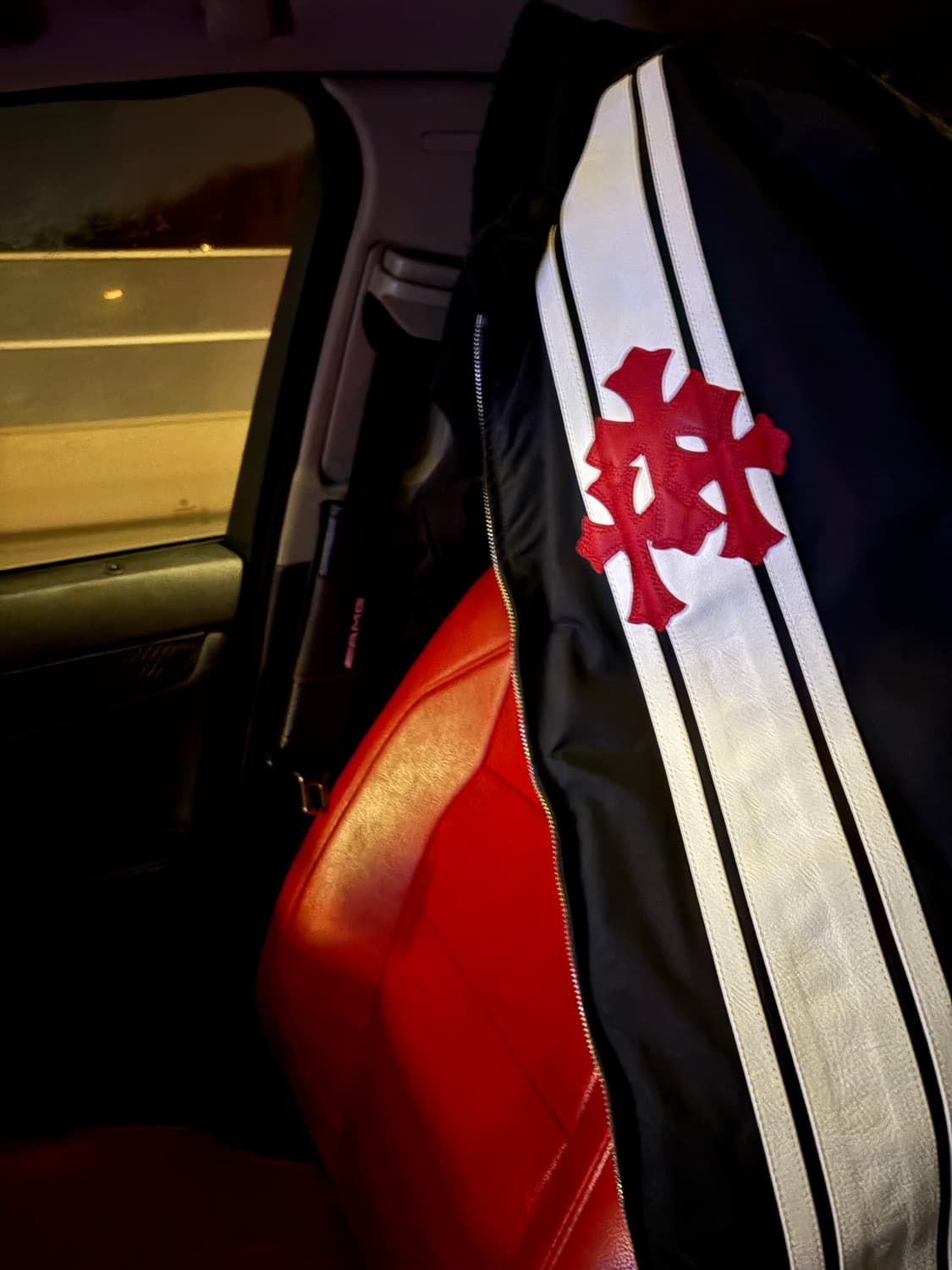 크롬하츠 코브라 퍼 자켓 L 상품이미지1