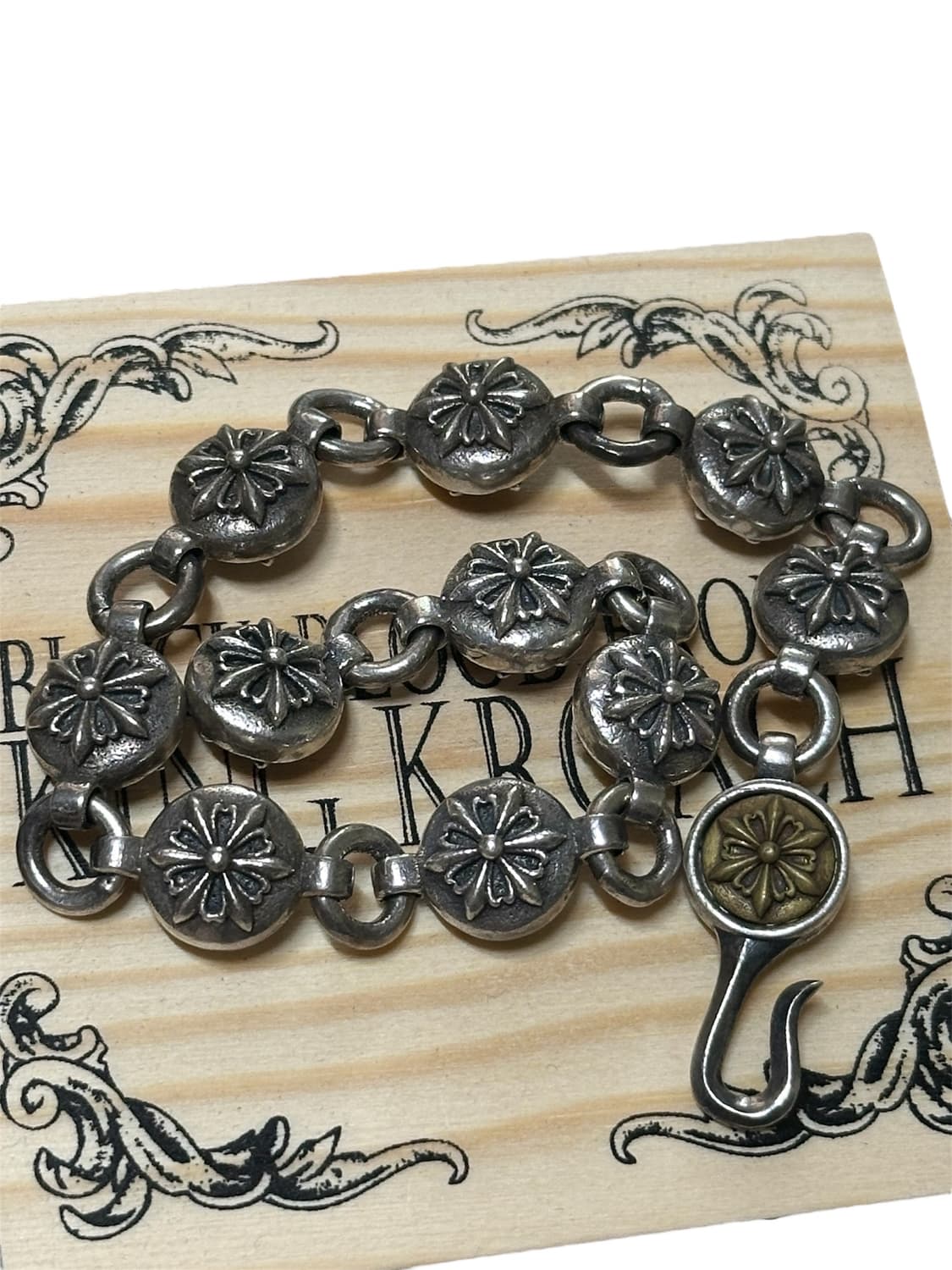 킹크로치 스노우플레이크 체인 팔찌  상품이미지3