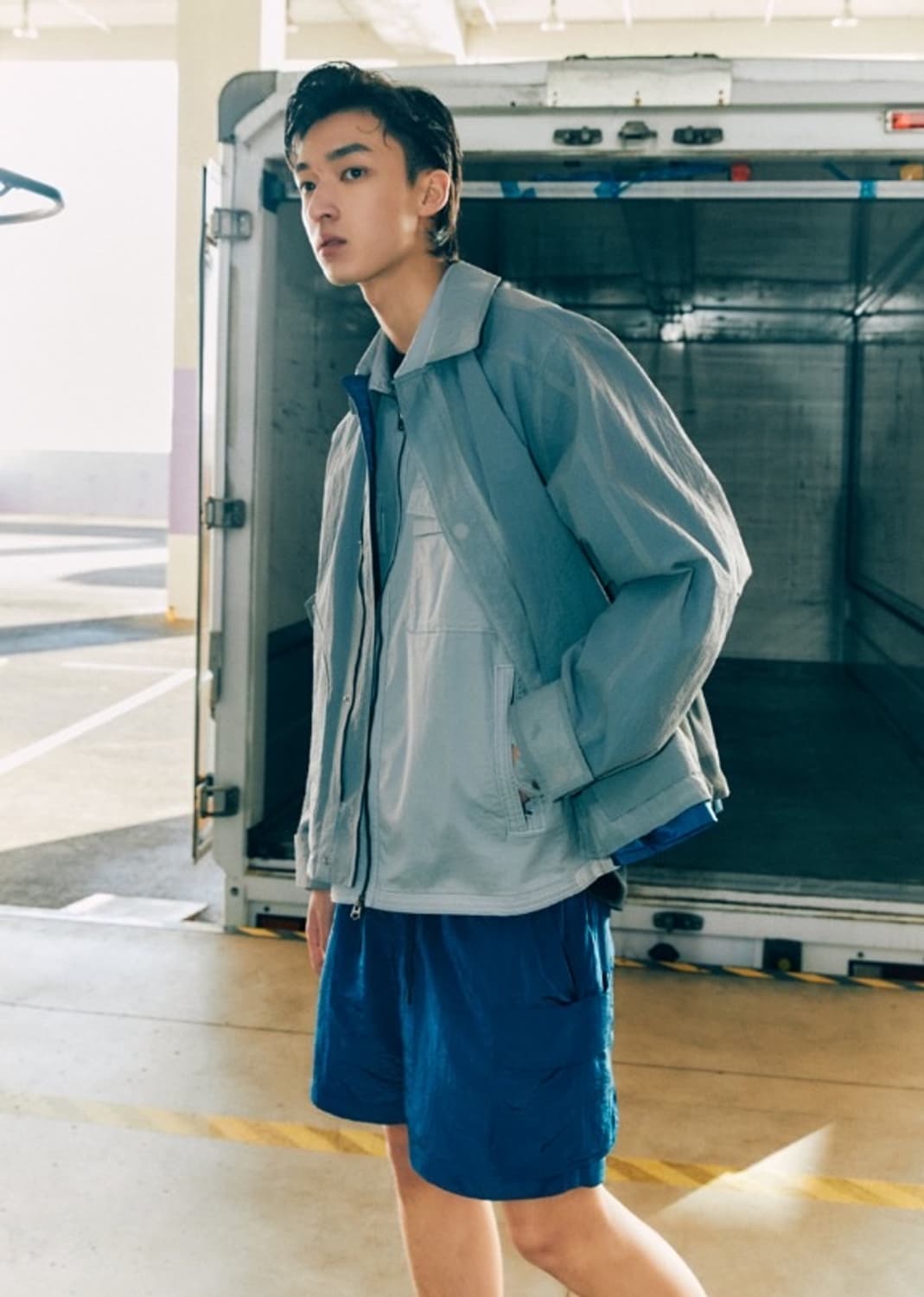 일꼬르소 / 쉬어 투 톤 자켓, 바람막이, 남성자켓 / S(100-105 상품이미지10