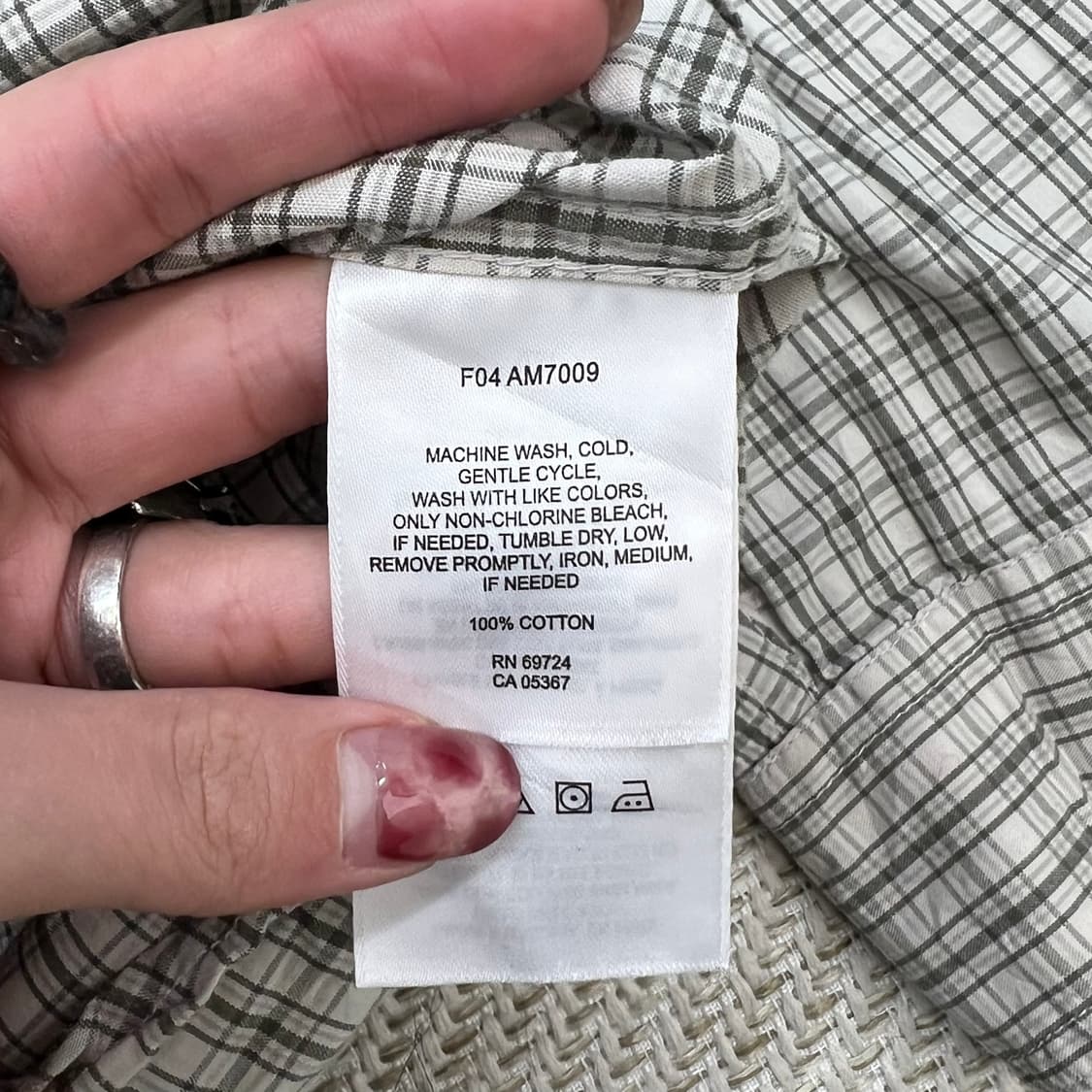 컬럼비아 체크 셔츠 r2734  상품이미지7