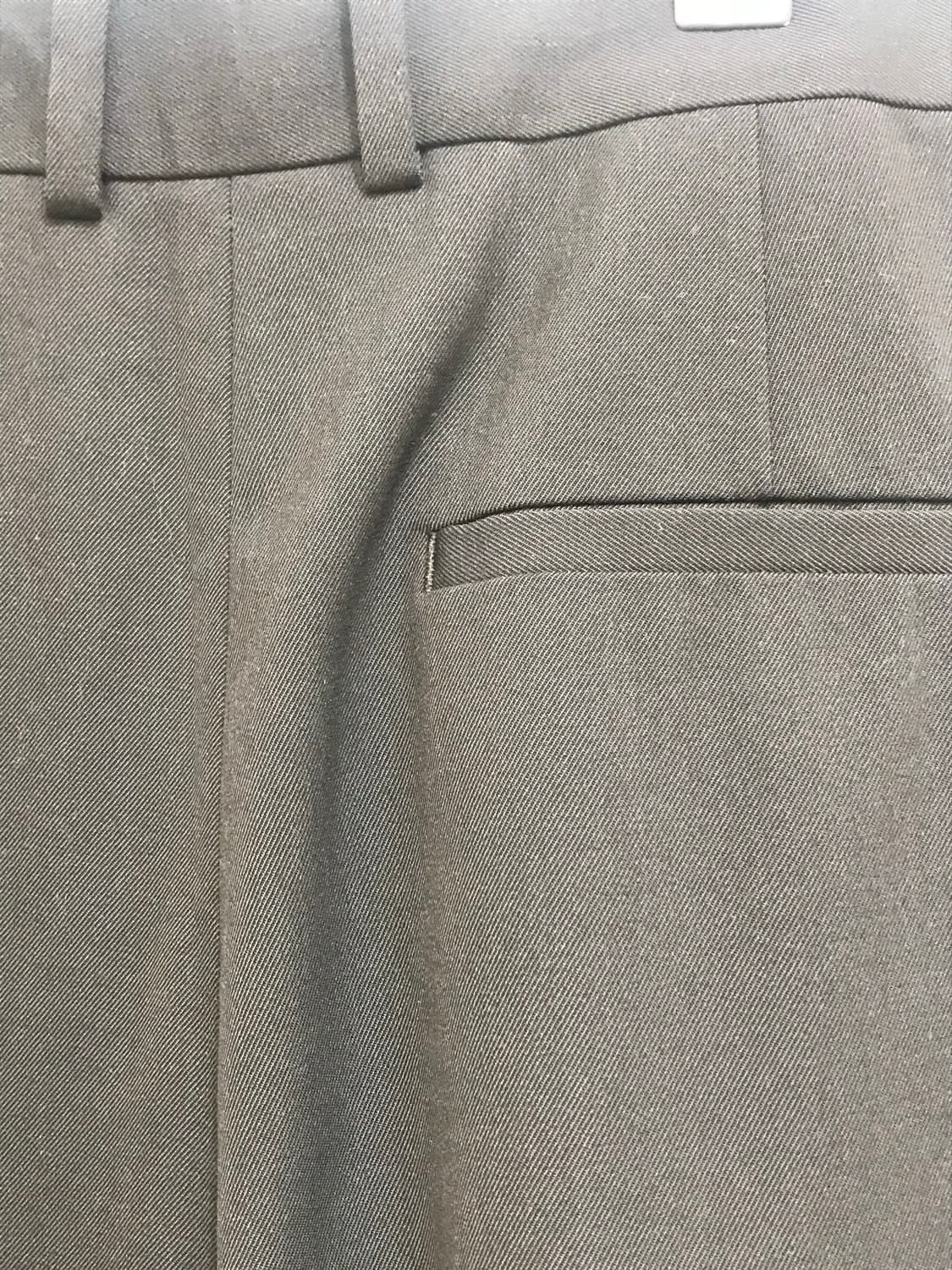 COS 릴랙스드 트윌 와이드 레그 트라우저 몰 40 상품이미지7